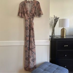BOHO WRAP DRESS